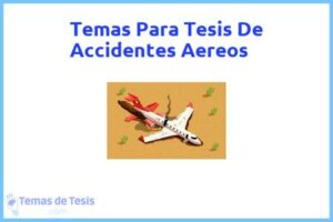 Tesis de Accidentes Aereos: Ejemplos y temas TFG TFM