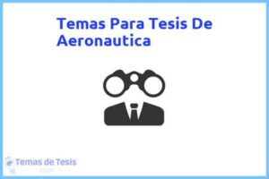 Tesis de Aeronautica: Ejemplos y temas TFG TFM