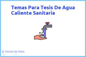 Tesis de Agua Caliente Sanitaria: Ejemplos y temas TFG TFM