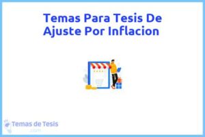 Tesis de Ajuste Por Inflacion: Ejemplos y temas TFG TFM