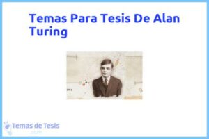 Tesis de Alan Turing: Ejemplos y temas TFG TFM