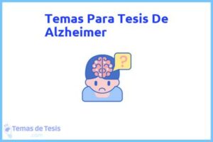 Tesis de Alzheimer: Ejemplos y temas TFG TFM