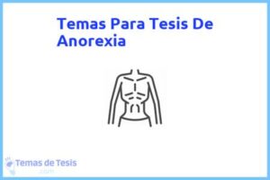 Tesis de Anorexia: Ejemplos y temas TFG TFM