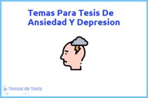 Tesis de Ansiedad Y Depresion: Ejemplos y temas TFG TFM