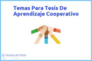 Tesis de Aprendizaje Cooperativo: Ejemplos y temas TFG TFM