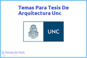 Tesis de Arquitectura Unc: Ejemplos y temas TFG TFM