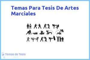 Tesis de Artes Marciales: Ejemplos y temas TFG TFM