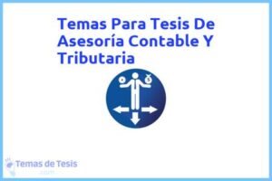 Tesis de Asesoría Contable Y Tributaria: Ejemplos y temas TFG TFM