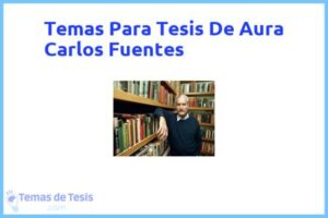 Tesis de Aura Carlos Fuentes: Ejemplos y temas TFG TFM