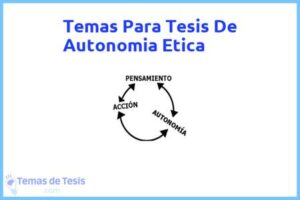 Tesis de Autonomia Etica: Ejemplos y temas TFG TFM