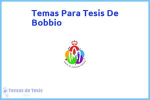 Tesis de Bobbio: Ejemplos y temas TFG TFM