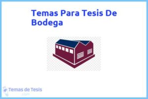Tesis de Bodega: Ejemplos y temas TFG TFM