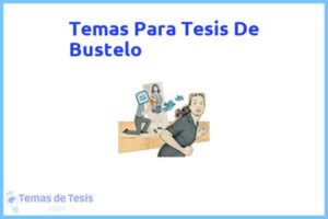 Tesis de Bustelo: Ejemplos y temas TFG TFM