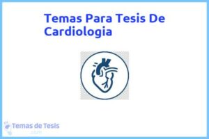 Tesis de Cardiologia: Ejemplos y temas TFG TFM