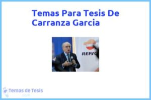 Tesis de Carranza Garcia: Ejemplos y temas TFG TFM