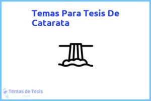 Tesis de Catarata: Ejemplos y temas TFG TFM
