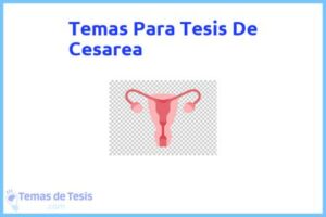 Tesis de Cesarea: Ejemplos y temas TFG TFM