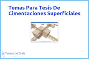 Tesis de Cimentaciones Superficiales: Ejemplos y temas TFG TFM