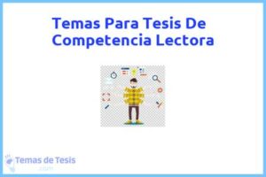 Tesis de Competencia Lectora: Ejemplos y temas TFG TFM