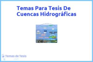 Tesis de Cuencas Hidrográficas: Ejemplos y temas TFG TFM