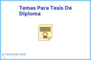 Tesis de Diploma: Ejemplos y temas TFG TFM