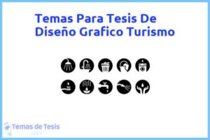 Tesis de Diseño Grafico Turismo: Ejemplos y temas TFG TFM