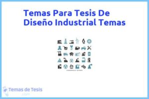 Tesis de Diseño Industrial Temas: Ejemplos y temas TFG TFM