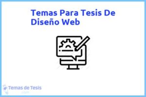 Tesis de Diseño Web: Ejemplos y temas TFG TFM