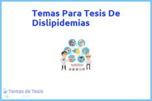 Tesis de Dislipidemias: Ejemplos y temas TFG TFM