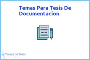 Tesis de Documentacion: Ejemplos y temas TFG TFM