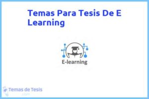 Tesis de E Learning: Ejemplos y temas TFG TFM