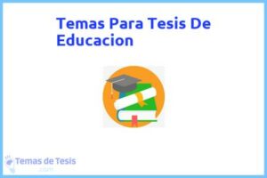 Tesis de Educacion: Ejemplos y temas TFG TFM