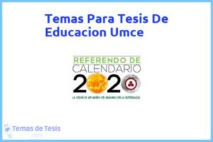 Tesis de Educacion Umce: Ejemplos y temas TFG TFM