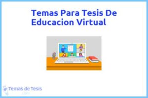 Tesis de Educacion Virtual: Ejemplos y temas TFG TFM