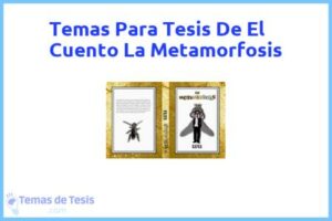 Tesis de El Cuento La Metamorfosis: Ejemplos y temas TFG TFM