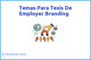 Tesis de Employer Branding: Ejemplos y temas TFG TFM