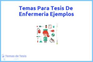 Tesis de Enfermeria Ejemplos: Ejemplos y temas TFG TFM