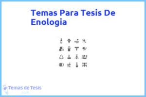 Tesis de Enologia: Ejemplos y temas TFG TFM