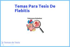 Tesis de Flebitis: Ejemplos y temas TFG TFM
