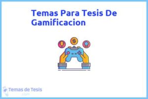 Tesis de Gamificacion: Ejemplos y temas TFG TFM