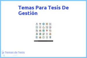 Tesis de Gestión: Ejemplos y temas TFG TFM