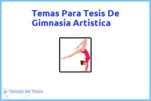 Tesis de Gimnasia Artistica: Ejemplos y temas TFG TFM