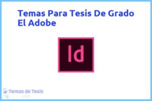 Tesis de Grado El Adobe: Ejemplos y temas TFG TFM