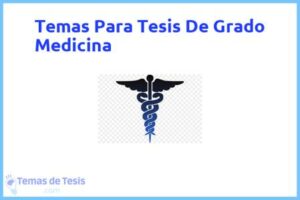 Tesis de Grado Medicina: Ejemplos y temas TFG TFM