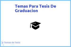 Tesis de Graduacion: Ejemplos y temas TFG TFM