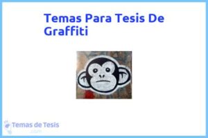 Tesis de Graffiti: Ejemplos y temas TFG TFM