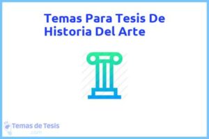 Tesis de Historia Del Arte: Ejemplos y temas TFG TFM