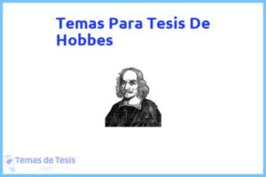 Tesis de Hobbes: Ejemplos y temas TFG TFM