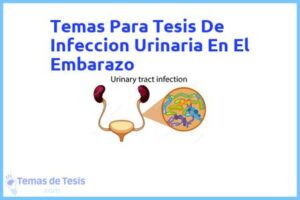 Tesis de Infeccion Urinaria En El Embarazo: Ejemplos y temas TFG TFM
