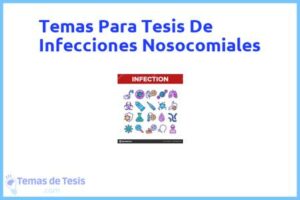 Tesis de Infecciones Nosocomiales: Ejemplos y temas TFG TFM